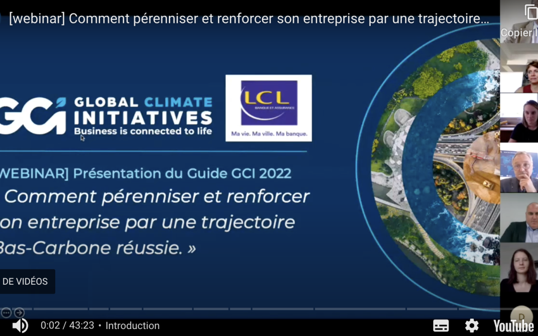 Comment pérenniser et renforcer son entreprise par une trajectoire Bas-Carbone réussie