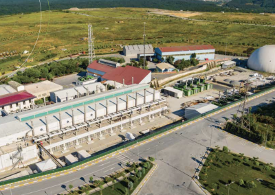 Projet d’extraction de gaz de décharge et de production d’électricité